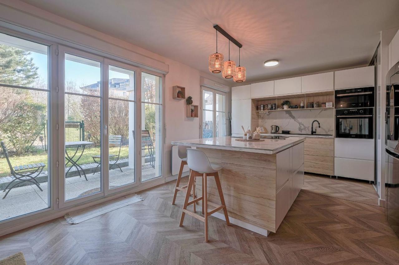 Emma - F3 Apartment With A Garden Montévrain Exterior foto